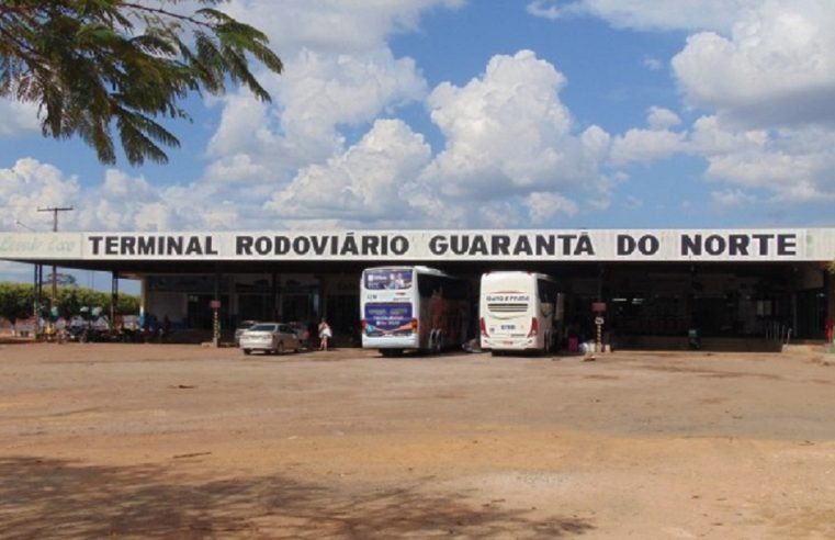 PM prende jovem por furto a guichê na rodoviária municipal de Guarantã do Norte