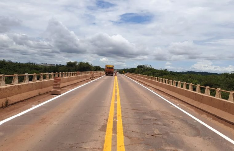 Interdição total da Ponte do Rio Peixoto, em Peixoto de Azevedo