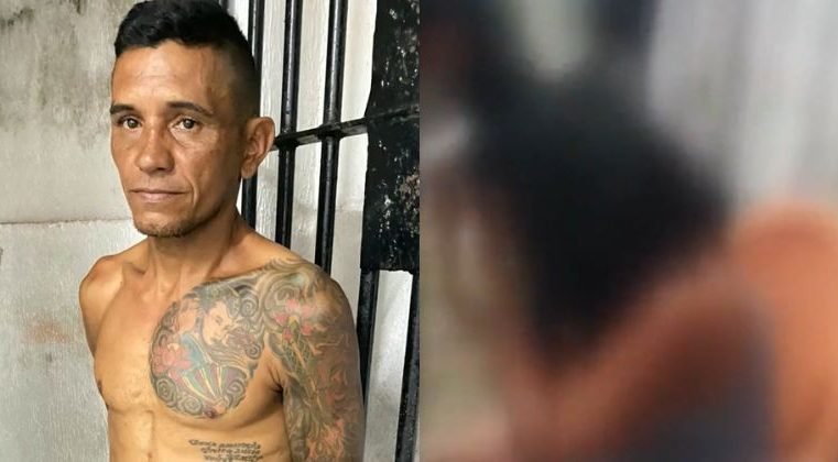 Preso em ‘saidinha’ corta o cabelo da ex com facão e afirma: ”Tem que me respeitar” no PA