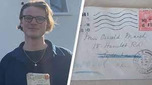 Carta chega ao destino mais de 100 anos depois de ser enviada