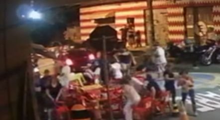 Homem atropela 9 pessoas após briga de bar motivada pela falta de focinheira em pit bull, em SP