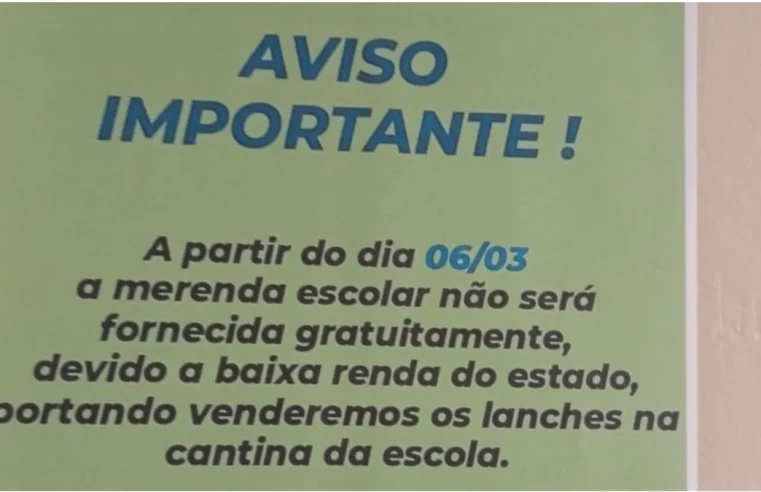 Alunos criam ‘fake news’ sobre merenda em trabalho escolar em Minas Gerais e mentira viraliza