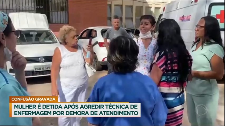 Mulher é detida depois de agredir técnica de enfermagem por demora no atendimento em BH