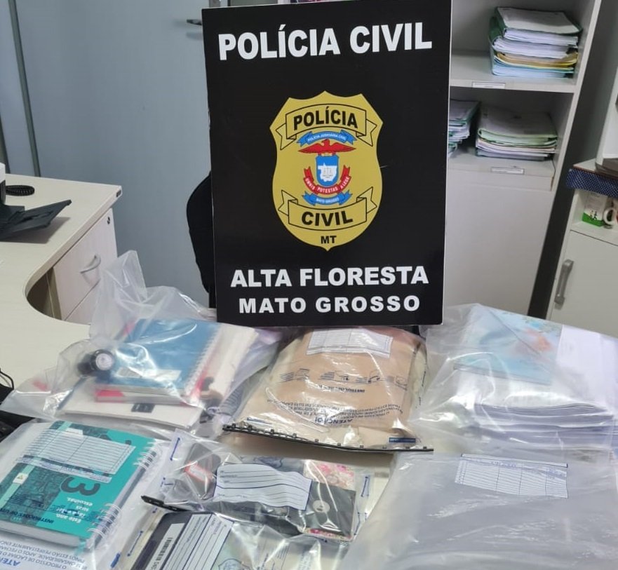 Operação cumpre buscas para apurar crimes em cartório extrajudicial de Alta Floresta