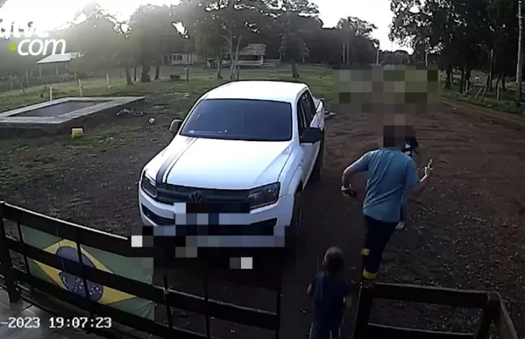 Homem atira e dá chute contra esposa em distrito de Guarapuava