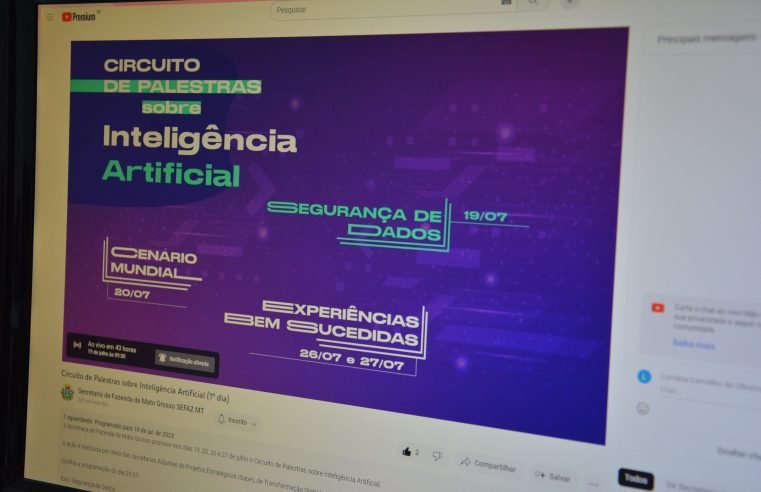 Circuito de palestras vai debater uso de Inteligência Artificial no setor público