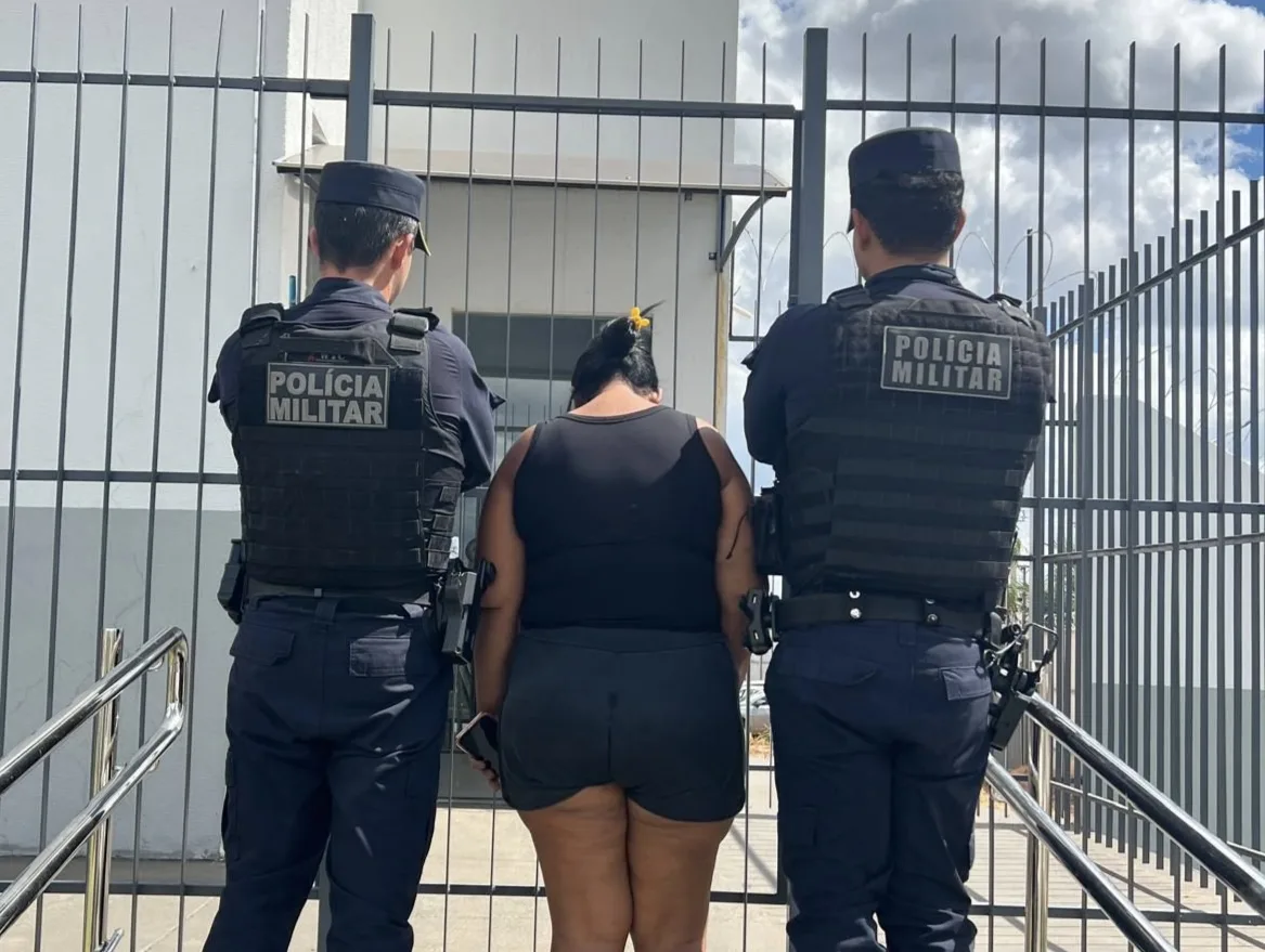 Foragida da Justiça de Rondônia é localizada e presa pela PM em Guarantã do Norte