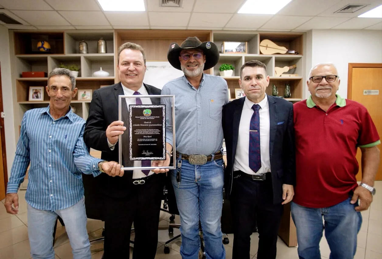 Deputado Max Russi recebe Título de Cidadão Honorário  Guarantanhense