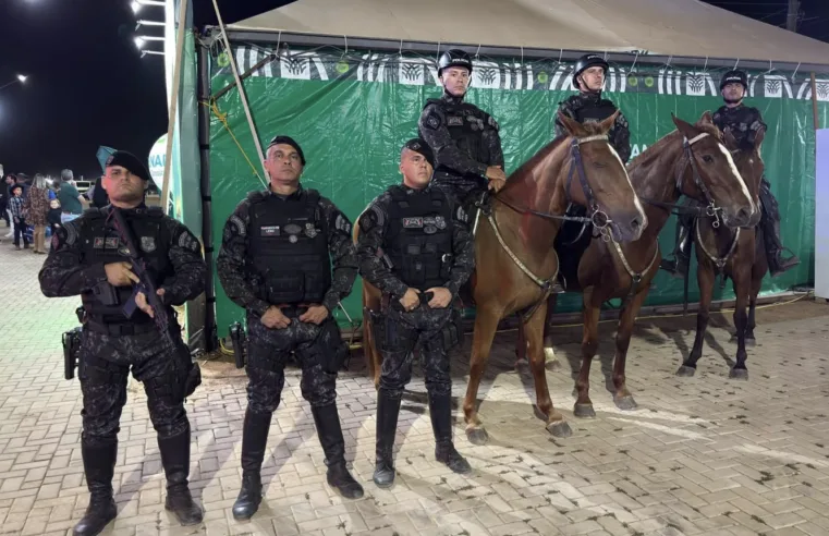 Monitoramento do CIOSP e ação da Cavalaria resultam na prisão de dois foragidos durante a Expo Matupá
