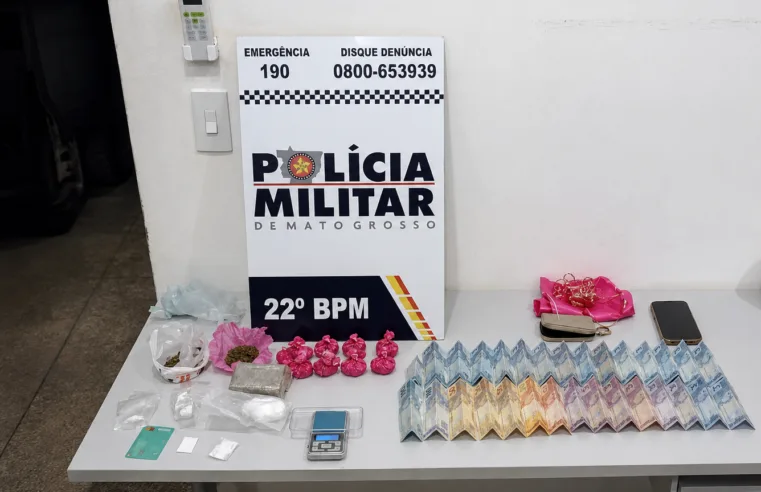 Jovem é presa por tráfico e deixa filha de um ano sozinha em casa em Peixoto; saiba