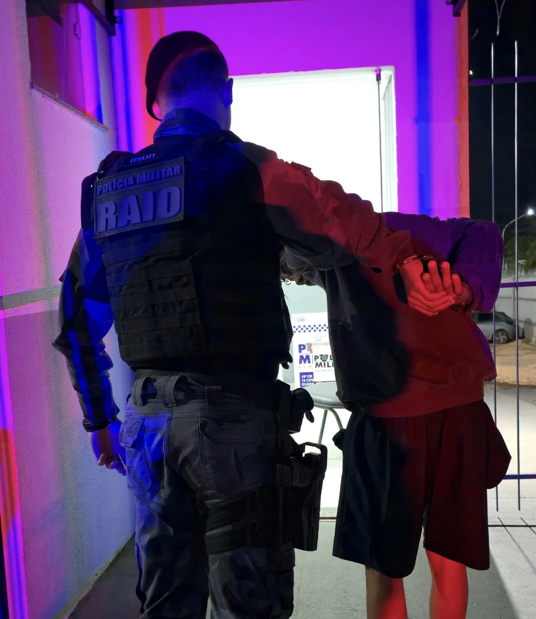 Adolescente é apreendido com drogas após tentativa de fuga durante abordagem em Guarantã do Norte