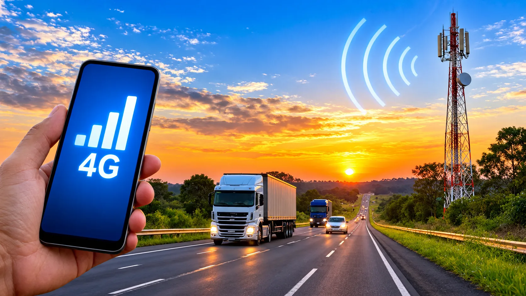 BR-163 terá cobertura 4G em todo o trecho concedido até o fim de 2026