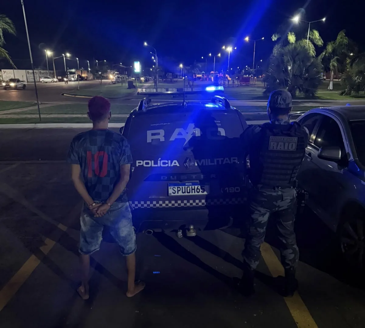 Suspeito foge da Polícia Militar, é abordado e preso com drogas em Guarantã do Norte