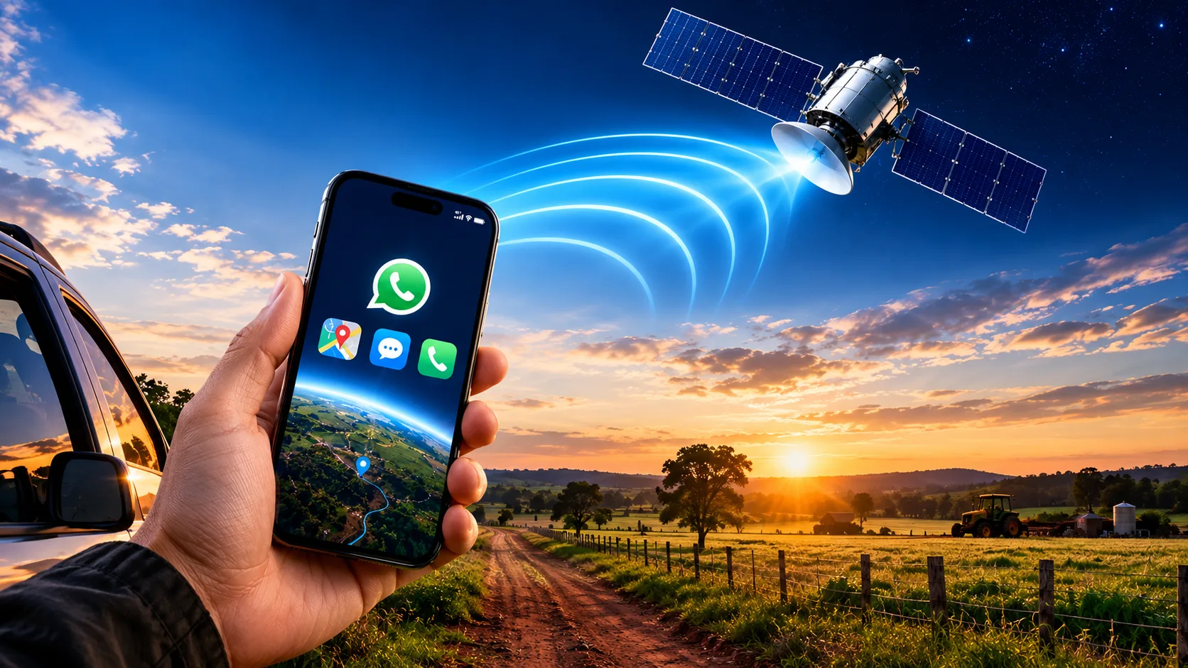 Vivo lança conexão via satélite com a Starlink para celulares; novidade pode beneficiar áreas rurais de MT