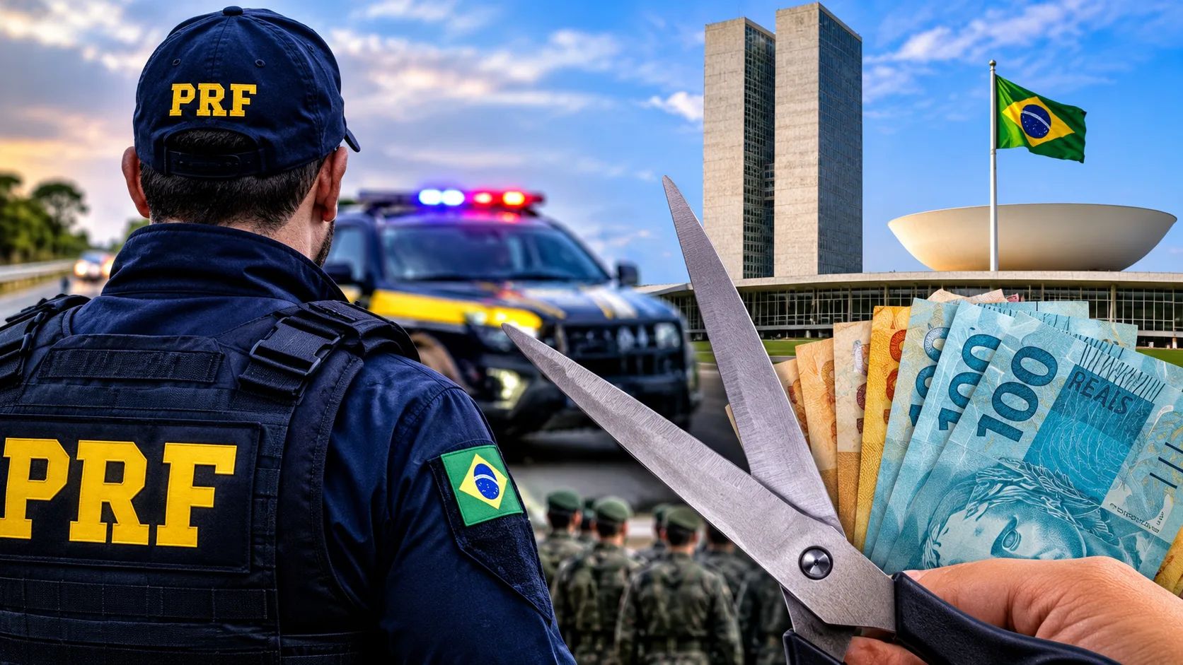Governo federal cancela R$ 119 milhões do orçamento da PRF e R$ 226 milhões da Defesa